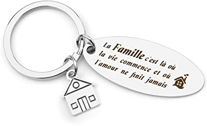 Cadeau Fête Des Mères - Porte-Clé Maman, Idée Personnalisée Pour Anniversaire, Noël et Future Maman