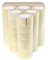 LaMar® Paketklebeband Transparent leise 72 Rollen| Universalklebeband transparent| Kleberolle für Umzugskartons| (72)
