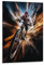 KeAan Mountain Bike Poster, Dekoratives Gemälde, Leinwand, Wandkunst, Wohnzimmer, Poster, Schlafzimmer, Gemälde 08x12inch(20x30cm)