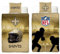 NFL Bettwäsche New Orleans Saints 135 x 200 cm + 80 x 80 cm 100% Baumwolle Renforcé-Linon-Qualität Reißverschluss American Football Fan Super Bowl Sir Saint Gumbo Wende-Bezug deutsche Größe