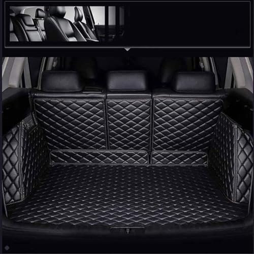 REFENG Coche Alfombrillas Maletero para Citroen C2 2004-2008, Bandeja Antideslizante Anti Sucio Impermeable Alfombra Maletero Accesorios,A-1