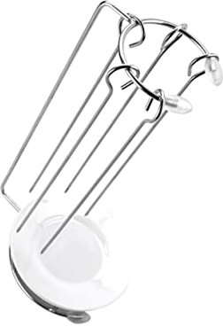 POPETPOP Support De Barbecue En Acier Inoxydable Facile À Utiliser Prêt À Lemploi Réutilisable Et Facile À Nettoyer Broche Verticale