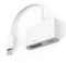 Vinmooog Digital AV Adapter Cable Light-ning HDMI pour iOS-Système 1080P, AV Light-ning HDMI Cable pour TV/Projecteur/Moniteur/ipad/iOS 14/13/12/XS/9 Connecteur de synchronisation d'écran Audio/vidéo