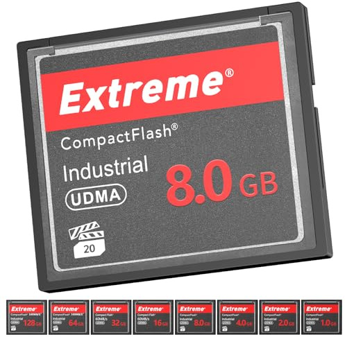 Firstwin Extreme 8GB Compact Flash Memory Card CF Card for Professional Photographers