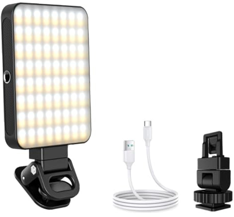 Flaroey Magnetic Selfie Light LED Fill Light for Selfies/Photography//Zoom Calls/Video Conference for Tablet/Laptop