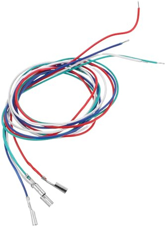 GARVALON 4stücke Anschlusskabel für Plattenspieler Stereo-tonkopf-kabelsatz Ersatzteil Phonographen Kupferdraht-verbindungskabel Zubehör für Hifi-ausrüstung Leitung für Stereo-headshell