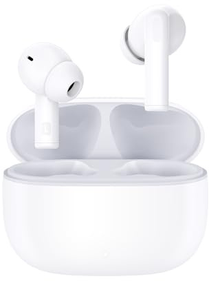 HONOR Earbuds X7 Lite Wireless Bluetooth Earbuds Active Noise Cancelling | USB-C Charging, 38 Hours Playtime, IP54 Waterproof, Dual-Device Connection, Low Latency Gaming Mode for iOS & Android white