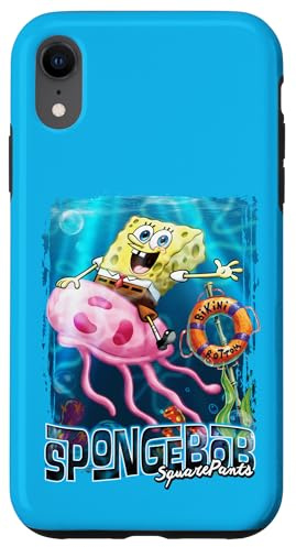 Hülle für iPhone XR Offizielle Spongebob Schwammkopf SB Quallen