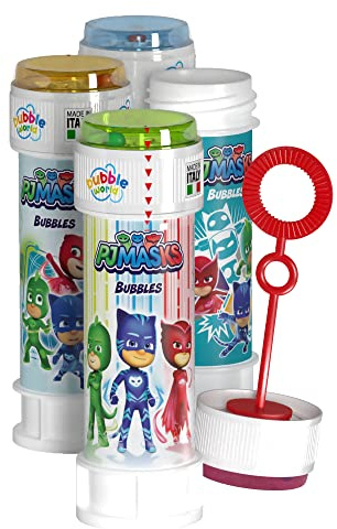 DULCOP - PJ Masks / Pyjamasques Bubble - Seifenblasen - 60 ml - 047697 - Weiß - Kunststoff - Offizielle Lizenz - Kinderspielzeug - Outdoor-Spiel - Ab 3 Jahren