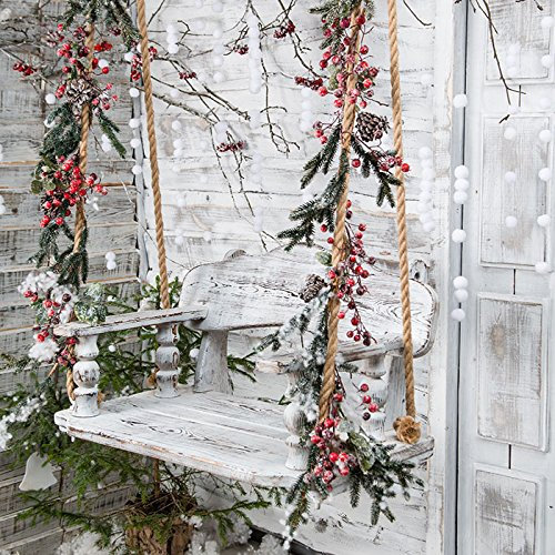 20 Servietten Romantische Schaukel/Winter/Weihnachten 33x33cm