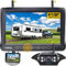 Wireless Reversing Camera, FHD 1080P 7 Reverse Camera Kit with DVR System Motorway Surveillance System for RVs/Trailer/Trucks/Fifth Wheels/Boats Yakry S33-Y27