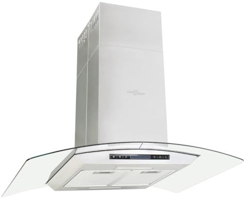 vidaXL Campana Extractora de Techo 90cm Pantalla Táctil 756m³/h LED Cocina