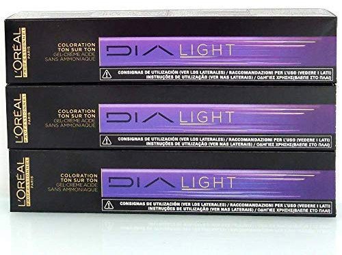 L'Oreal Professionnel Dia Light Coloración n.º 9.03 Milk Shake Dorado sin amoniaco, 50 ml