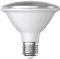 ledscom.de E27 LED Leuchtmittel, PAR30 kurzer Hals, weiß (4200 K), 13 W, 1025lm, 43°, Reflektorspiegel (silber)