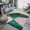 Tappeto Salotto Moderno Tappeti Antiscivolo Cuciture oro rosa verde per la camera da letto e la decorazione della casa 160*200