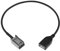 ECSiNG USB Adapter Kabel Ersatz Kompatibel mit Honda CIVIC/JAZZ/CR-V/CRZ/Costa/Account/Odyssey/Crosstour/Insight/Legend AUX USB-Kabel