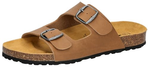 Lico Bioline Pantolette, braun, 37 EU