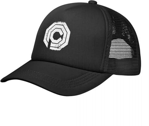 HEBUOUI Baseballmütze Unisex Reine Baumwolle Sommer OCP Logo Aus Mesh Baseballmütze Unisex Mode Sonnenhut Hut Atmungsaktive Snapback Caps Racing Cap Sommer Trucker Cap Outdoor Geschenk