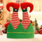 Figarge Weihnachtsmütze Nikolausmütze Weihnachten Nikolaus Rot für Erwachsene Weihnachtsdeko Geschenk Clown Hut Weihnachtsfeier Weihnachtsmarkt (Grün)
