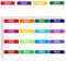160 Stück 7,6 X 5,1 Cm Namensschild-Aufkleber,Rechteckig Beschriftbar Namensschilder Tags,Hello My Name Is Sticker,Für Schule, Büro Oder Zu Hause