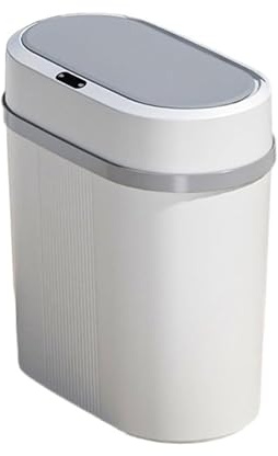 FALANZATH Mülleimer Sensor, 12L Mülleimer Automatischer mit Infrarotsensor, Sensor Abfalleimer Küche, Wasserdichter Elektrischer Müllbehälter für Büro Schlafzimmer Wohnzimmer