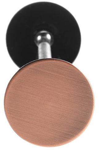 SHINEOFI Plaque de Décorative Acier Inoxydable pour Trou de Porte Protection pour Portes Entrée Adaptée Aux Serrures Anciens Systèmes de Verrouillage