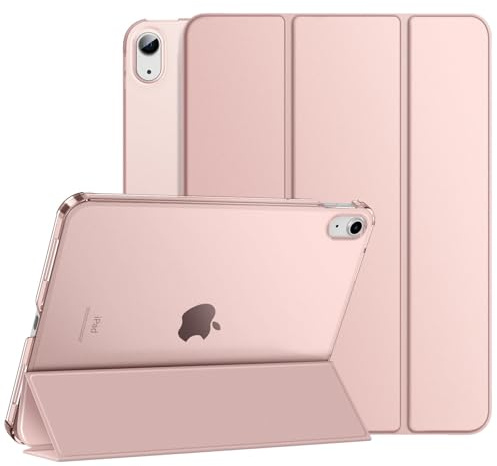 TXWLLIU Hülle für iPad (A16) 11. Generation 11 Zoll 2025 / iPad 10. Generation 10,9 Zoll 2022, Leichte Dünne Harte Schutzhülle, Automatische Schlaf-/Wachfunktion, Roségold