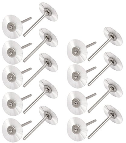 Sourcingmap 25mm Diameter Polishing Buffing Tool Nylon Wire Wheel Brushes 18pcs