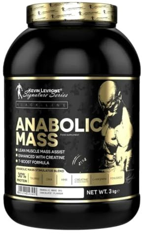 Kevin Levrone Black Line Anabolic Mass 3kg - Vanilla - MUSKELMASSE - BULK - PROTEIN
