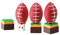 4GB Balle de façonner Une Clef USB u Disque USB 2.0 données Disque Flash USB mémoire Pen Dispositif de Stockage Stockage Externe - clé USB Flash Disk (Le Rugby)