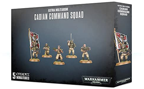 Games Workshop Cadian Command Squad Miniature