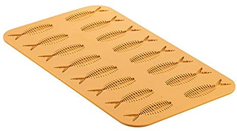 Silikomart Naturae Lisca 4 - Molde de silicona 16 espinas de pescado