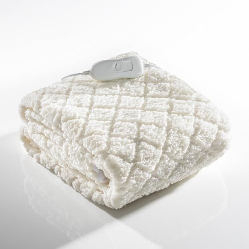 Daewoo Dreamz HEA1834 - Manta eléctrica con calefacción Individual (3 ajustes de Temperatura, 153 x 91 x 40 cm)
