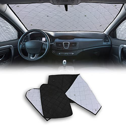 OMAC Magnetischer Auto Vorhänge Thermo Sonnenschutz kompatibel mit VW Caddy 2003-2020 3X