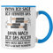 Trendation - Handwerker Tasse mit Spruch Geschenke für Handwerk Kaffeebecher KFZ Mechaniker Mechatroniker (Blau)