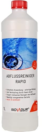 Novadur 080.5721 Abflussreiniger Rapid, 1000ml, 12 Stück