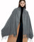 Gragengs Pashmina Schals und Wraps Schals für Damen Hochzeit Party Winter Warme Lange Solid Color,Dunkelgrau