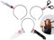 ROSAUI Messer im Kopf, 3X Halloween Haarreif, Halloween Haarschmuck für Damen, Halloween Kostüm Accessoire für Herren bei der Halloween Party