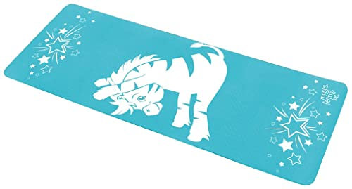 moses. Yoga-Aktiv-Matte, Sportmatte, Kindgerechte Gymnastikmatte mit Tragegurt, Perfekt für Turnübungen, Dehnübungen und Kinder-Yoga, Länge: 150cm