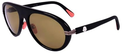 Moncler Sonnenbrillen ML0240 01H SHINY BLACK 57/17/140 Herren