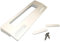 jpshop Tirador para frigorífico universal blanco – Distancia entre orificios de 113 mm a 166 mm