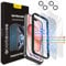 JESOHO Screen Protector for iPhone 15 [6.1 Inch],2 pcs Colorless Anti-Blue Light Tempered Glass Films,HD Clear, 9H Hardness, No Bubbles, Case Friendly with 2 pcs Camera Lens Protector