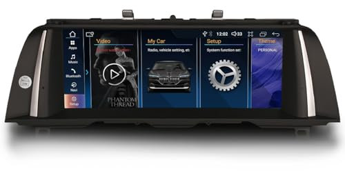 GONFEN Qualcomm Acht-Kern Android 13.0 DAB+ Autoradio Für BMW 5er F10/F11 2013-2016 NBT 10,25 IPS Touchscreen mit GPS Navi 4GB+64GB Apple CarPlay Android AUTO WiFi DSP Bluetooth 5.0 CANBus Idrive SWC