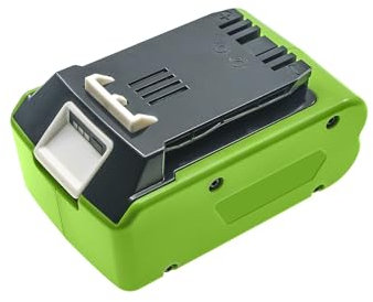 PowerSmart Batteria agli ioni di litio da 4000 mAh, 24 V, per Greenworks 22 pollici, 29842, 29852, 29322