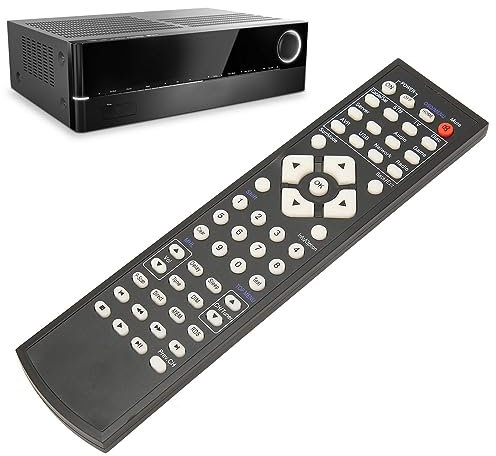 Gigicial Replacement Remote Control Fit for Har-man Kardon AV Receiver Remote AVR 1610、AVR 161、AVR 1710、AVR 171 LED HDTV Models Universal Remote