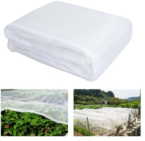 FOGAWA 3X10M Garden Netting for Veg Patch Fine Mesh Garden Mesh Netting Insect Netting Anti Bird Butterfly Netting Barrier Netting for Vegetable Plants Fruits Flowers Crops Protection