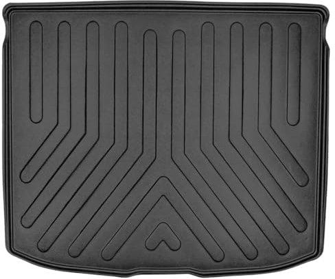 Trimak Ajuste perfecto 3D Kia NIRO EV Bandeja superior para maletero compatible con el suelo del maletero, alfombrilla de protección para coche, accesorio antideslizante, protección de bordes, goma