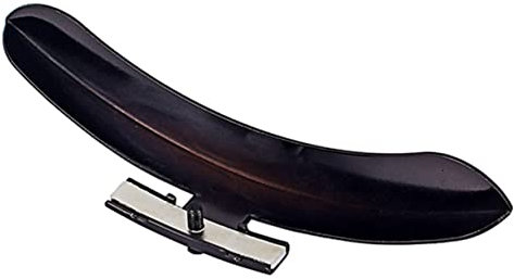 SHOWERORO Banjo Armrest Zinc Alloy for Banjo Accessories Black Single Leg Design