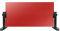 ureggvbu Tischtennis Rebound Board Rebounder, tragbarer Tischtennis-Rebound-Schläger, Verstellbarer Winkel, mit 8 roten Gummis, professioneller Tischtennis-Übungshelfer