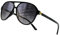 80Days Pilotenbrille – Klassischer Doppelsteg, Dezentes Metalldetail, UV400 Schutz (BLK/Grey)